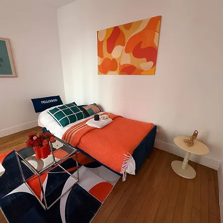 Apartament 18 - Sejour Cosy 2 Pieces Proche Metro Paryż