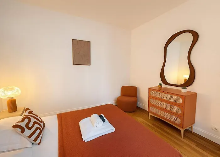 Apartament 18 - Sejour Cosy 2 Pieces Proche Metro Paryż
